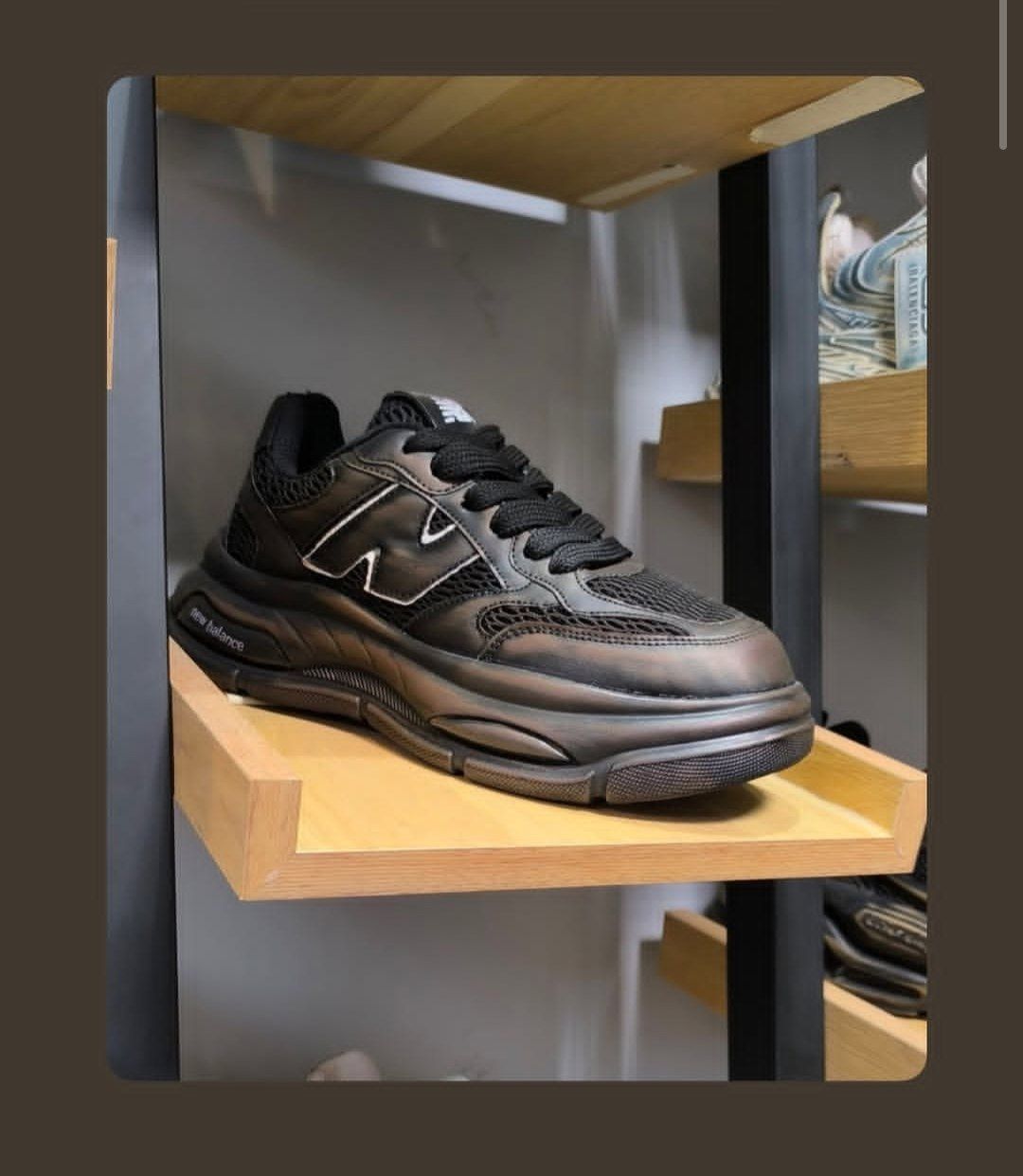 ✨کفش اسپرت نیوبالانس (New Balance) - استایل مشکی کلاسیک با طراحی مدرن✨